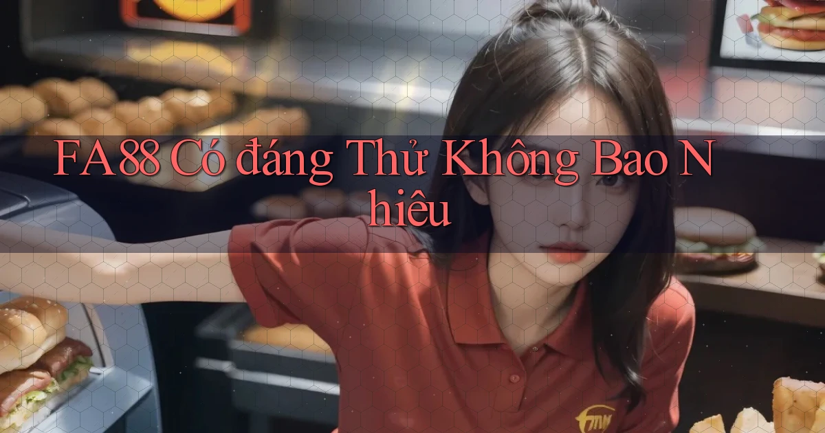 fa88 có đáng thử không bao nhiêu