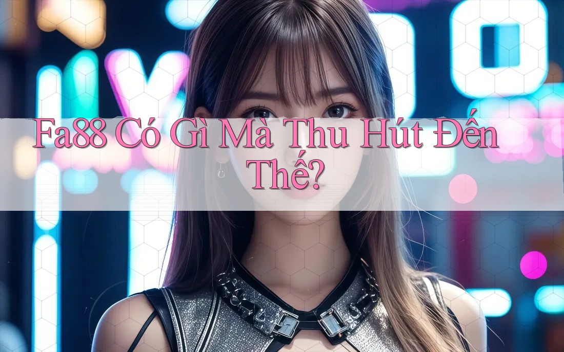 Fa88 Có Gì Mà Thu Hút Đến Thế?