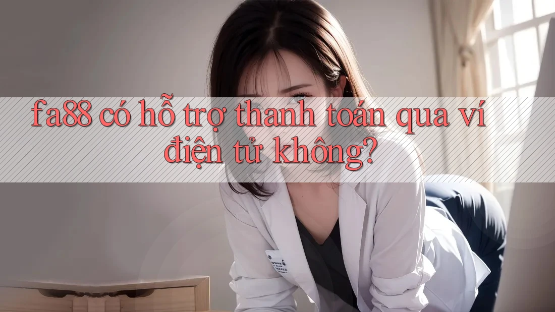 fa88 có hỗ trợ thanh toán qua ví điện tử không? fa88 có hỗ trợ thanh toán qua ví điện tử không?