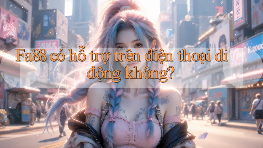 Fa88 có hỗ trợ trên điện thoại di động không?