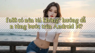fa88 có nên tải không hướng dẫn từng bước trên Android 14