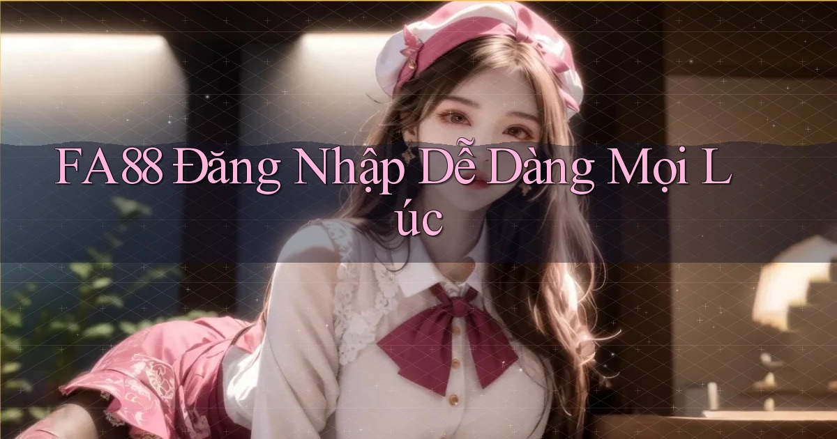 fa88  Đăng nhập dễ dàng mọi lúc