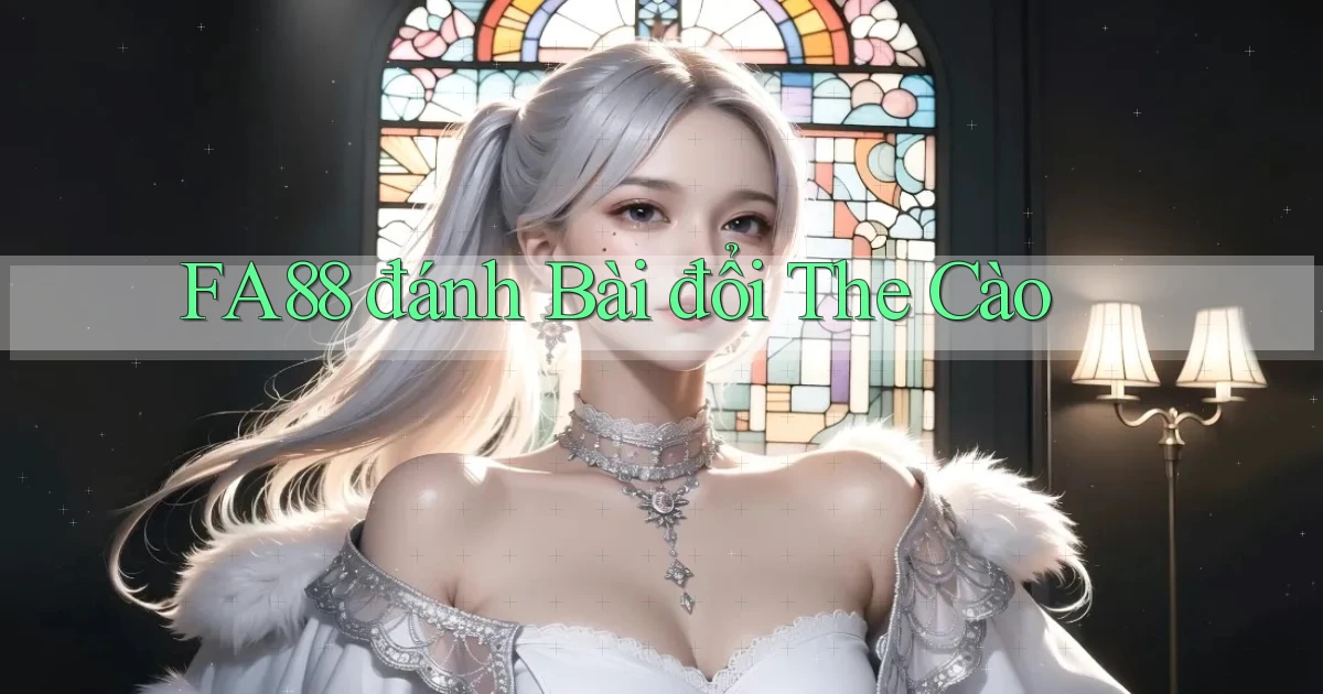 fa88  đánh bài đổi the cào