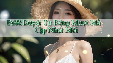 fa88 duyệt tự động mượt mà cập nhật mới