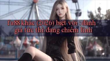 fa88 khác (2026) biệt với đánh giá tức thì đang chiếm lĩnh