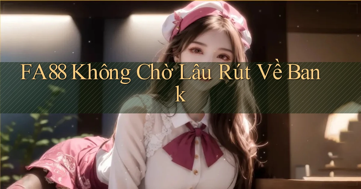 fa88 không chờ lâu rút về bank