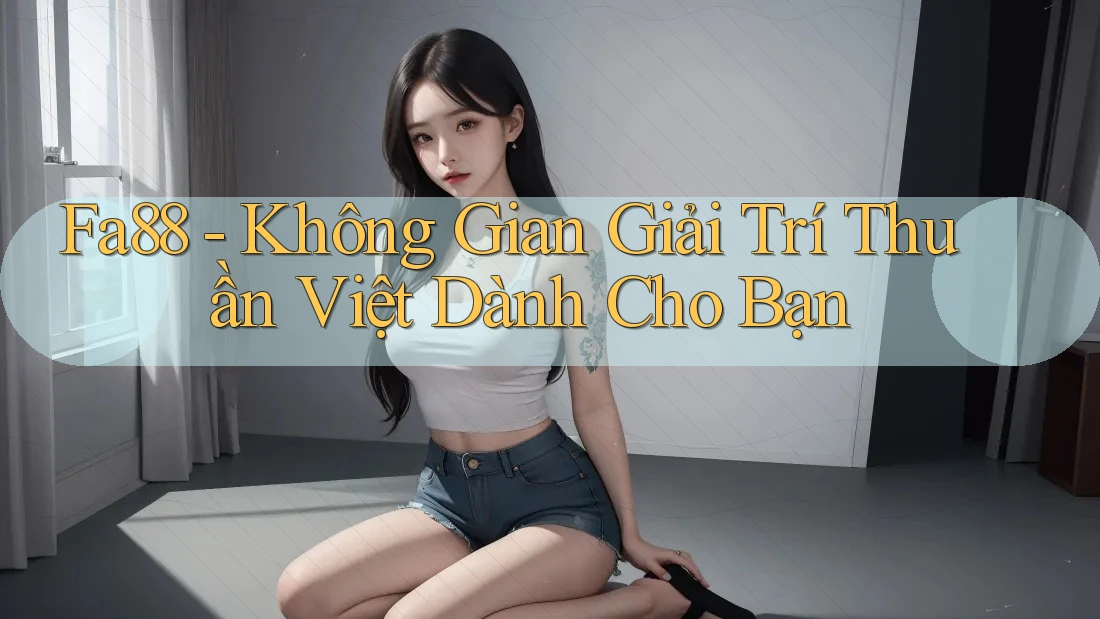 Fa88 - Không Gian Giải Trí Thuần Việt Dành Cho Bạn