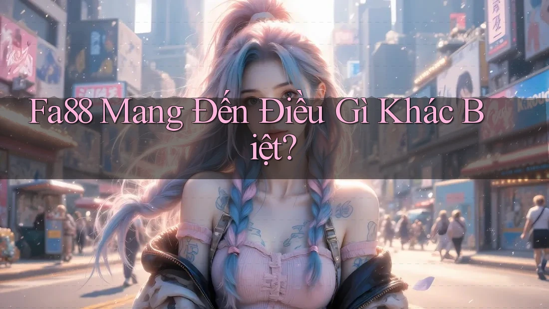 Fa88 Mang Đến Điều Gì Khác Biệt?