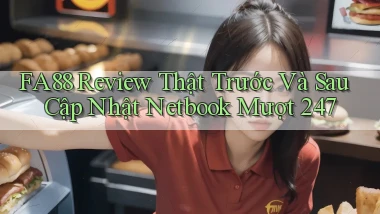 Fa88 review thật trước và sau cập nhật netbook mượt 247