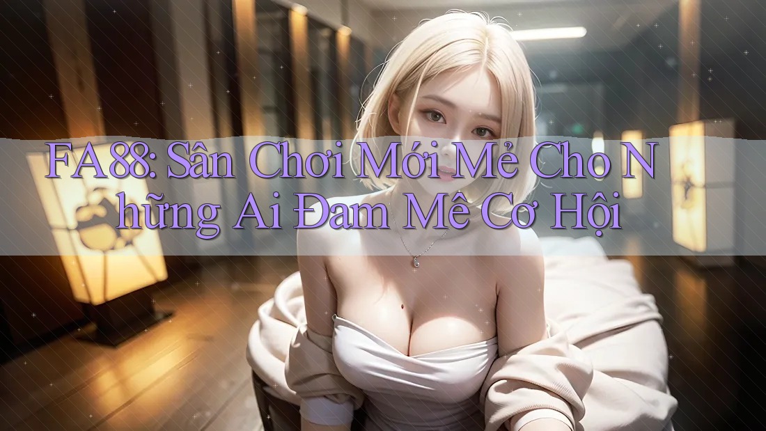 FA88: Sân Chơi Mới Mẻ Cho Những Ai Đam Mê Cơ Hội