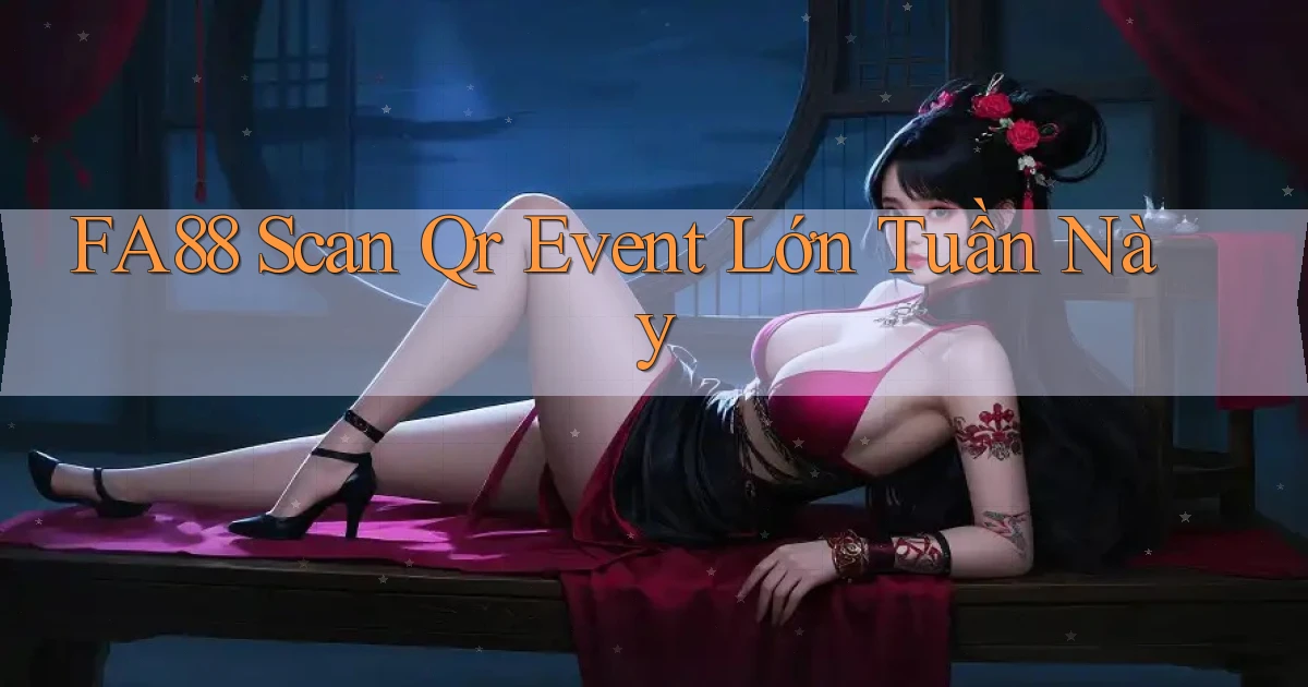 fa88 scan qr event lớn tuần này