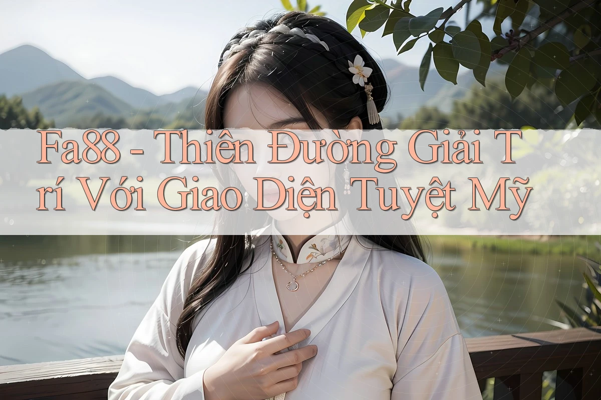 Fa88 - Thiên Đường Giải Trí Với Giao Diện Tuyệt Mỹ