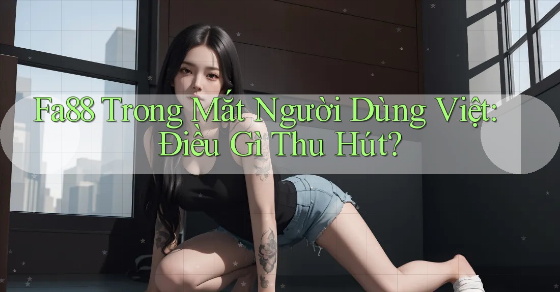 Fa88 Trong Mắt Người Dùng Việt: Điều Gì Thu Hút?