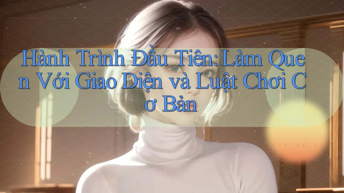 Hành Trình Đầu Tiên: Làm Quen Với Giao Diện và Luật Chơi Cơ Bản