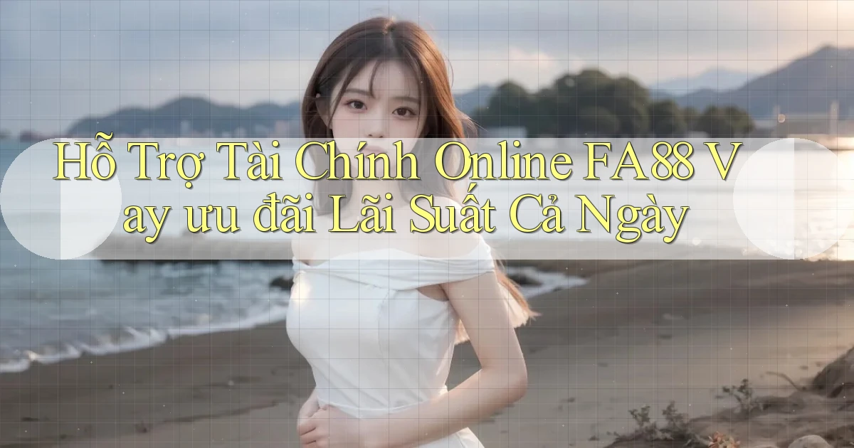 hỗ trợ tài chính online fa88 vay ưu đãi lãi suất cả ngày
