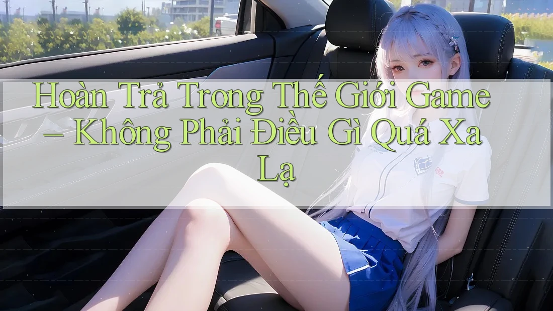 Hoàn Trả Trong Thế Giới Game – Không Phải Điều Gì Quá Xa Lạ Hoàn Trả Trong Thế Giới Game – Không Phải Điều Gì Quá Xa Lạ