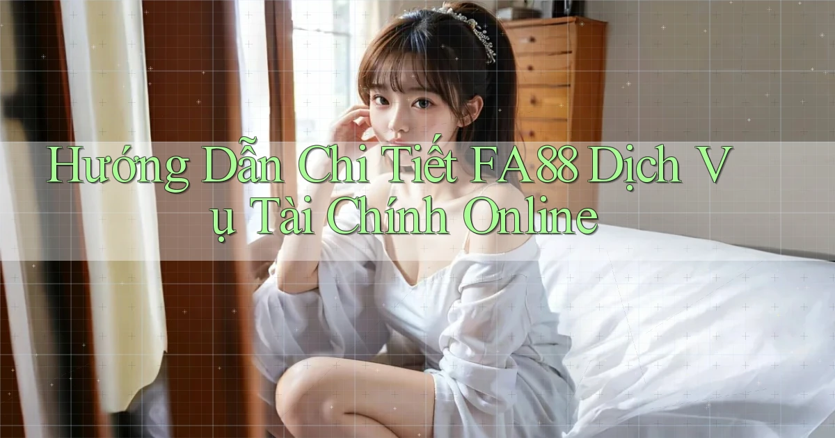hướng dẫn chi tiết fa88 dịch vụ tài chính online
