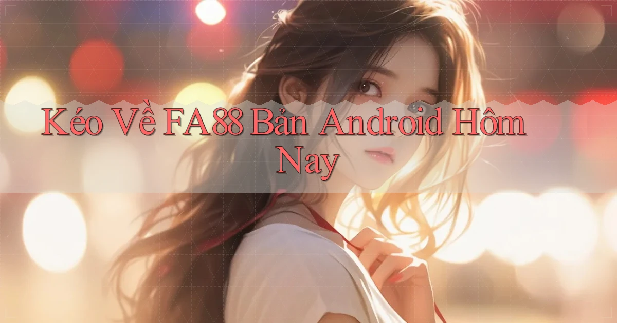 kéo về fa88 bản android hôm nay