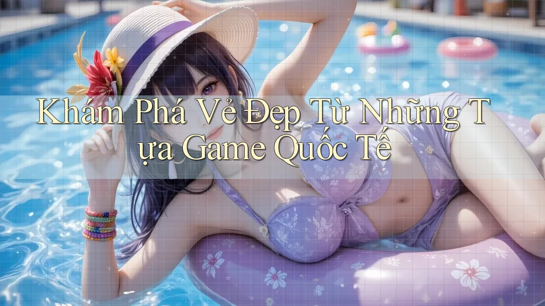 Khám Phá Vẻ Đẹp Từ Những Tựa Game Quốc Tế Khám Phá Vẻ Đẹp Từ Những Tựa Game Quốc Tế