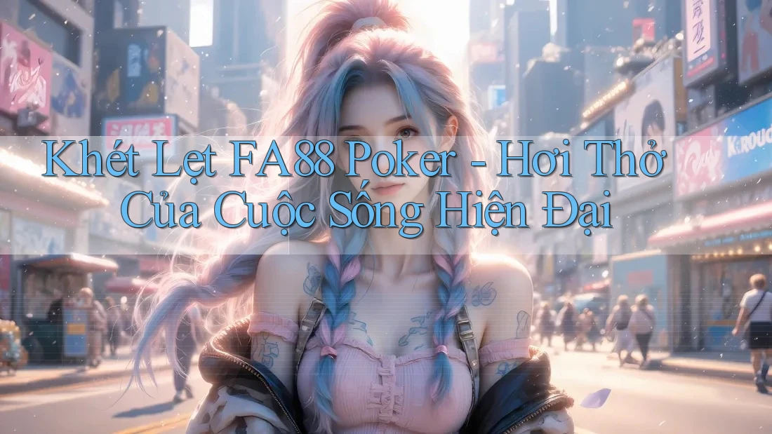 Khét Lẹt FA88 Poker - Hơi Thở Của Cuộc Sống Hiện Đại