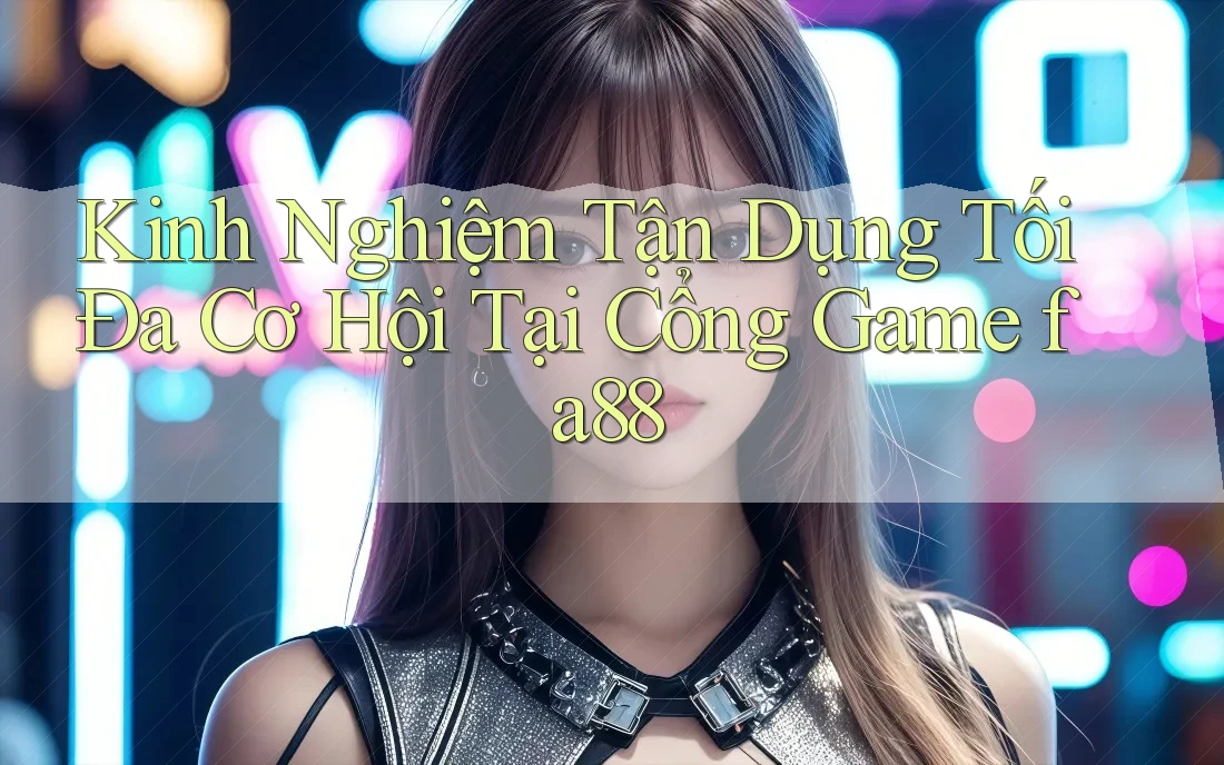 Kinh Nghiệm Tận Dụng Tối Đa Cơ Hội Tại Cổng Game fa88