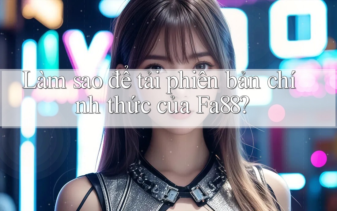 Làm sao để tải phiên bản chính thức của Fa88?