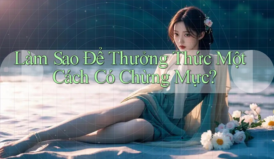 Làm Sao Để Thưởng Thức Một Cách Có Chừng Mực?