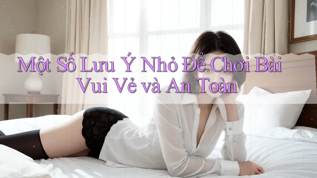 Một Số Lưu Ý Nhỏ Để Chơi Bài Vui Vẻ và An Toàn
