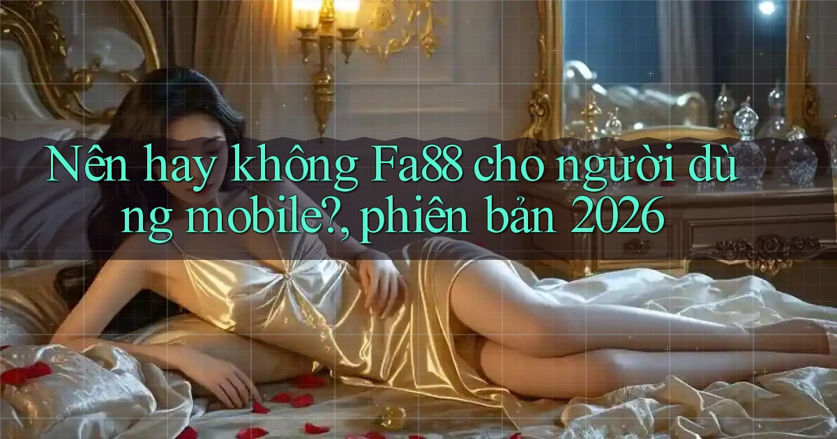 Nên hay không Fa88 cho người dùng mobile, phiên bản 2026