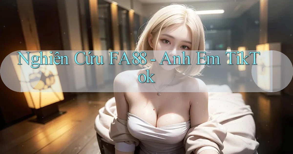 nghiên cứu fa88 anh em tiktok