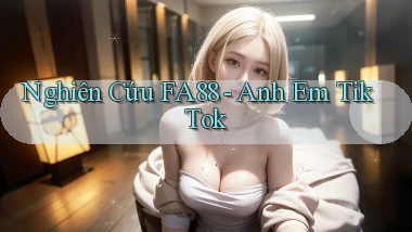 nghiên cứu fa88 anh em tiktok