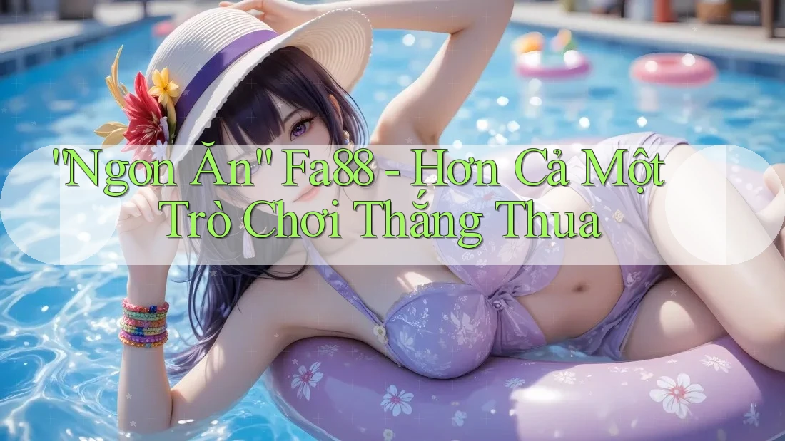 “Ngon Ăn” Fa88 - Hơn Cả Một Trò Chơi Thắng Thua