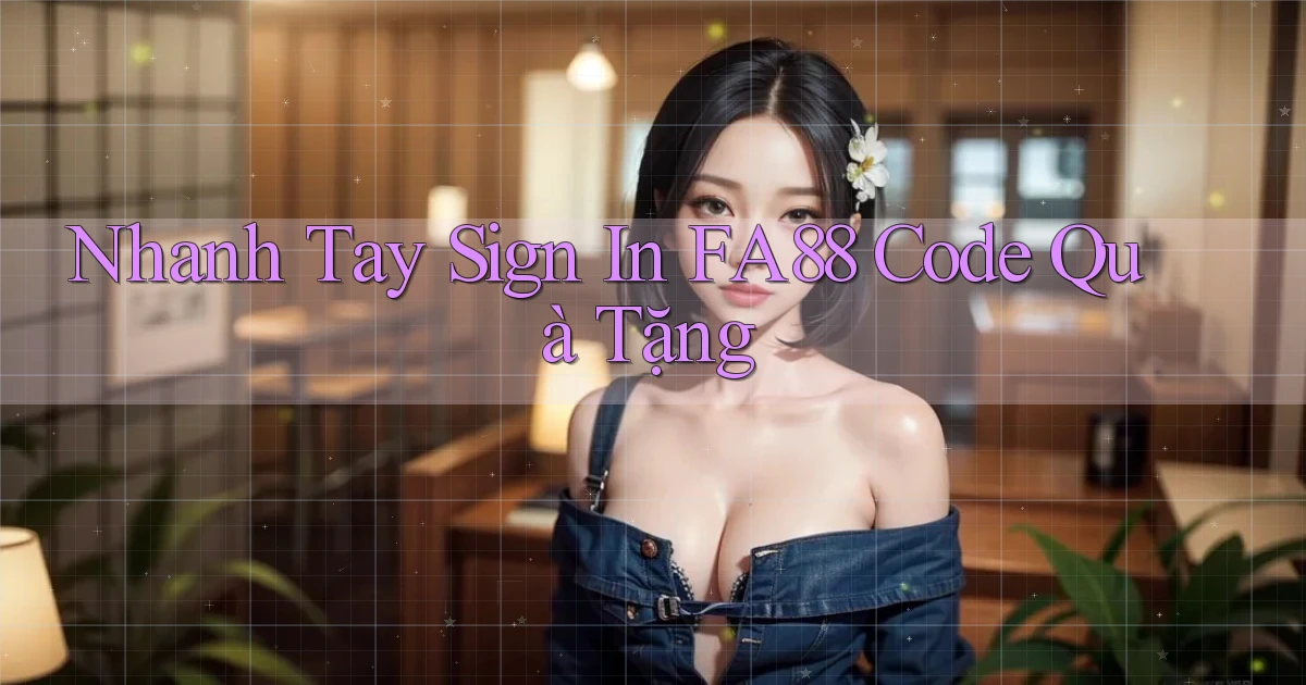 nhanh tay sign in fa88 code quà tặng