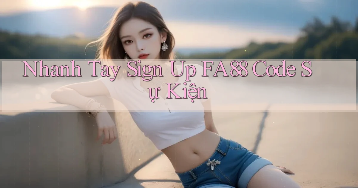 nhanh tay sign up fa88 code sự kiện
