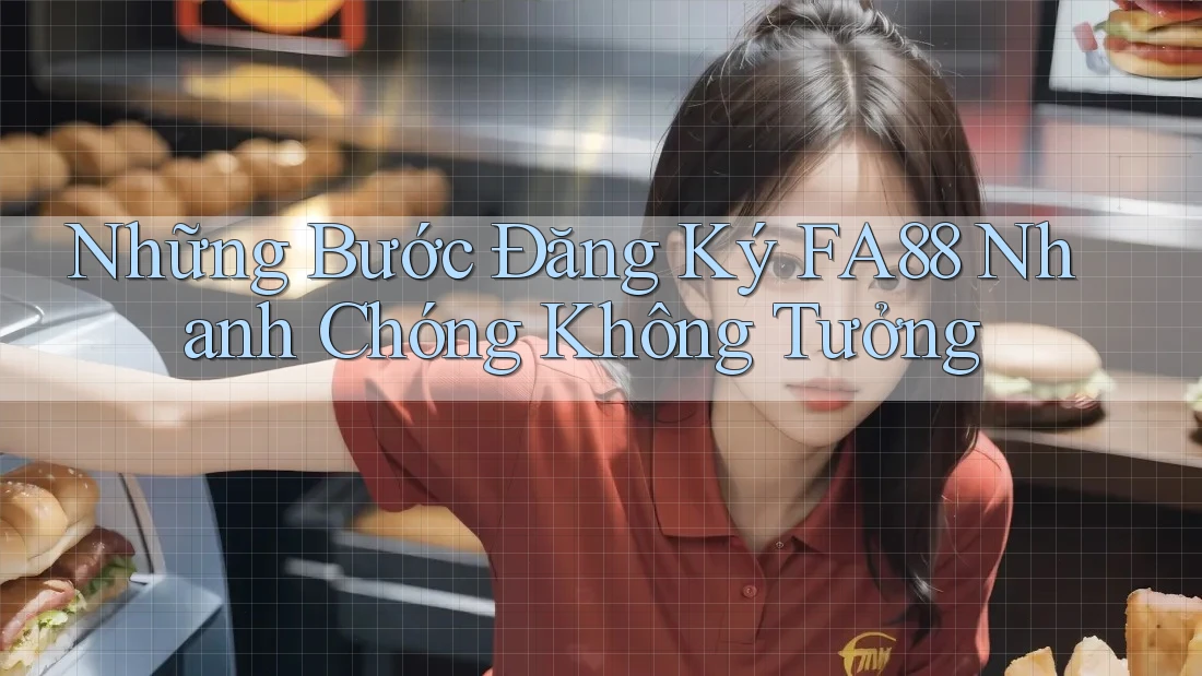 Những Bước Đăng Ký FA88 Nhanh Chóng Không Tưởng Những Bước Đăng Ký FA88 Nhanh Chóng Không Tưởng