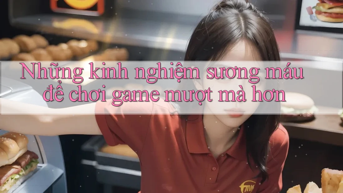 Những kinh nghiệm sương máu để chơi game mượt mà hơn
