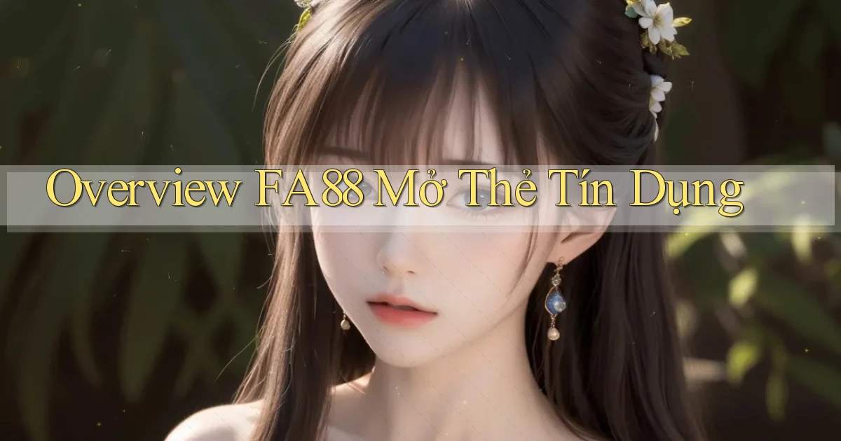 overview fa88 mở thẻ tín dụng