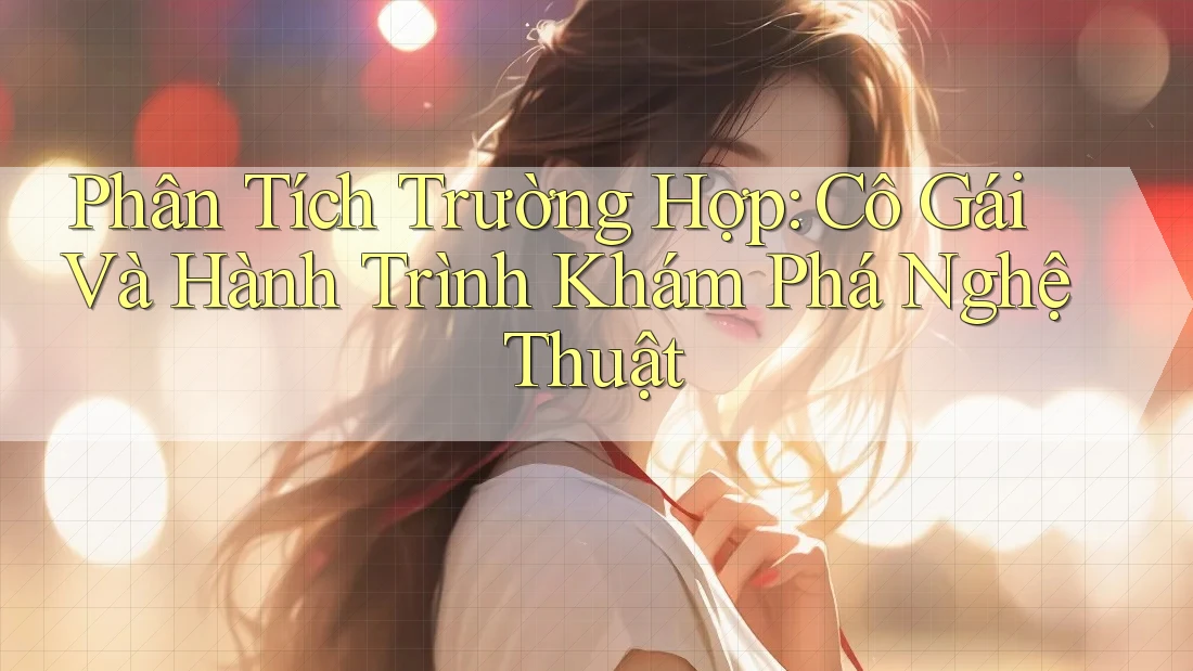 Phân Tích Trường Hợp: Cô Gái Và Hành Trình Khám Phá Nghệ Thuật