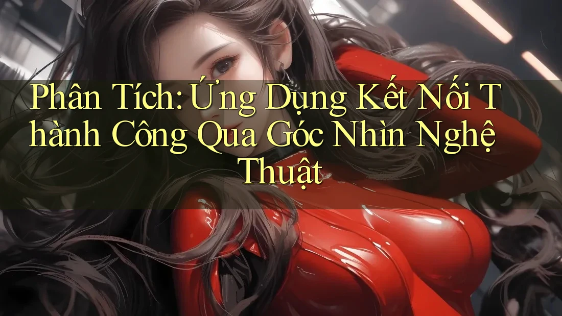 Phân Tích: Ứng Dụng Kết Nối Thành Công Qua Góc Nhìn Nghệ Thuật