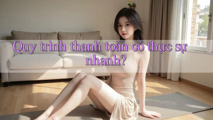 Quy trình thanh toán có thực sự nhanh? Quy trình thanh toán có thực sự nhanh?