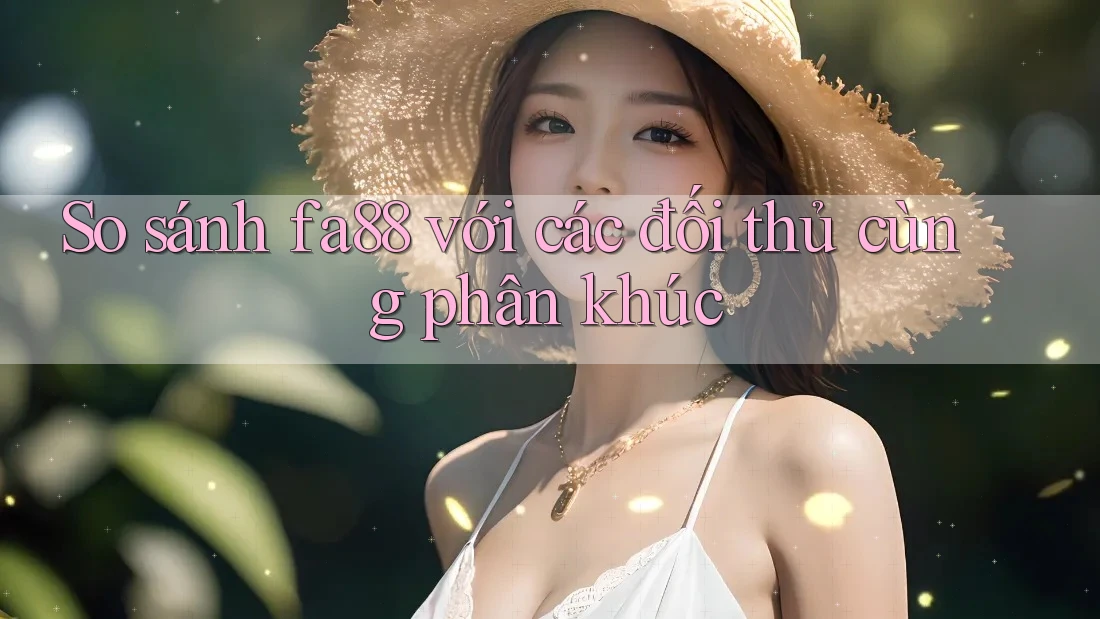 So sánh fa88 với các đối thủ cùng phân khúc So sánh fa88 với các đối thủ cùng phân khúc