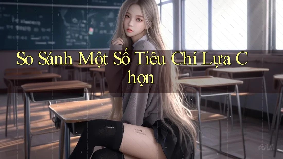 So Sánh Một Số Tiêu Chí Lựa Chọn