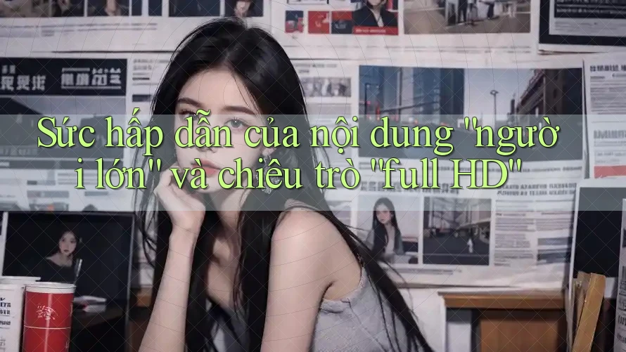 Sức hấp dẫn của nội dung “người lớn” và chiêu trò “full HD” Sức hấp dẫn của nội dung “người lớn” và chiêu trò “full HD”
