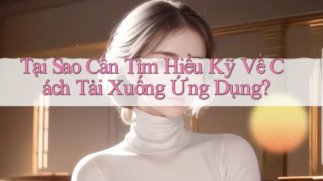 Tại Sao Cần Tìm Hiểu Kỹ Về Cách Tải Xuống Ứng Dụng?