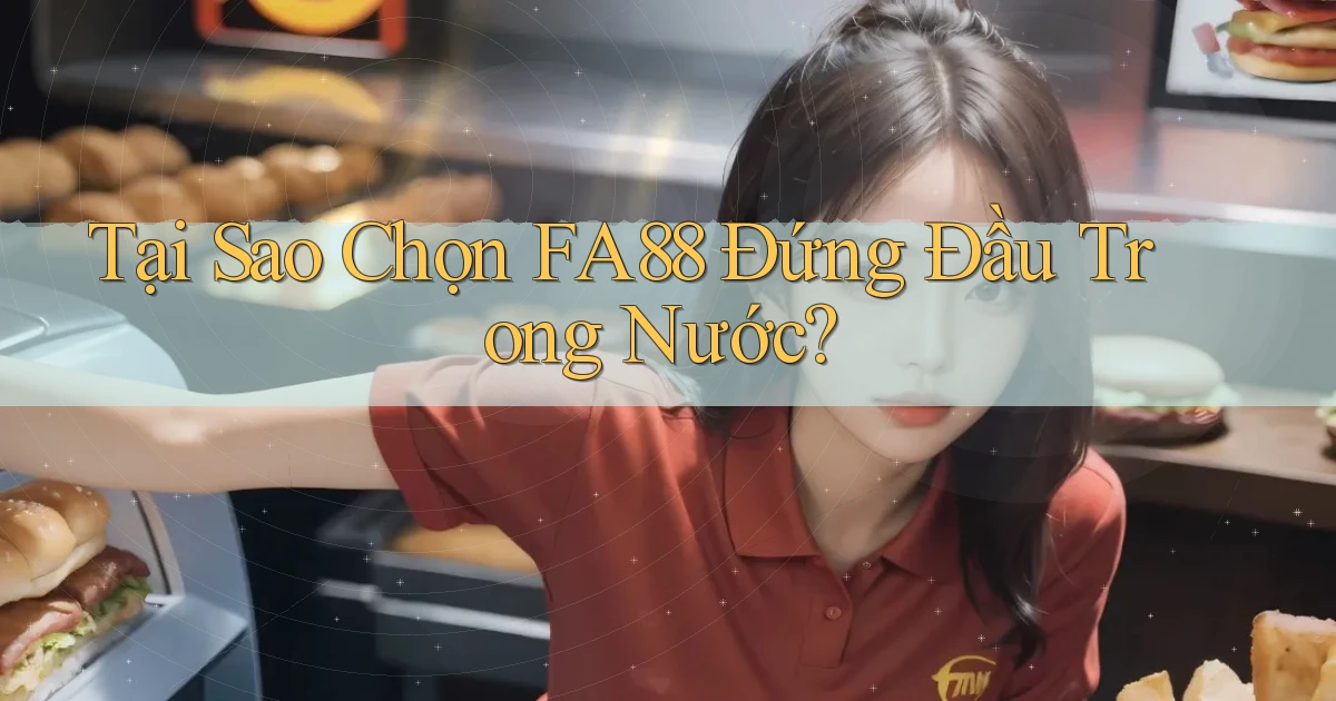 tại sao chọn fa88 đứng đầu trong nước