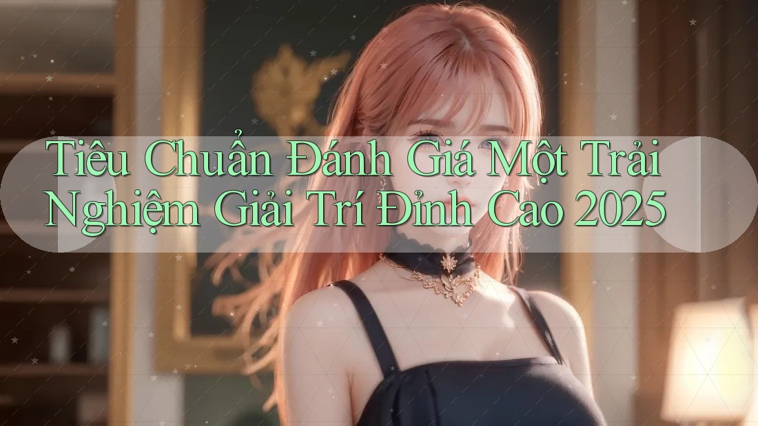 Tiêu Chuẩn Đánh Giá Một Trải Nghiệm Giải Trí Đỉnh Cao 2025 Tiêu Chuẩn Đánh Giá Một Trải Nghiệm Giải Trí Đỉnh Cao 2025