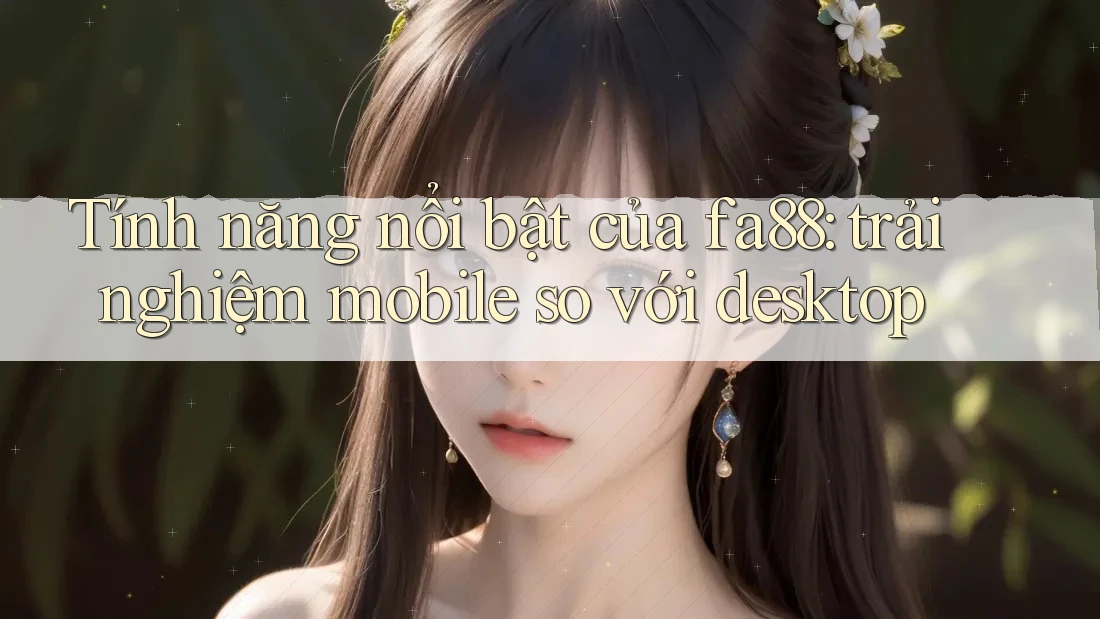 Tính năng nổi bật của fa88: trải nghiệm mobile so với desktop Tính năng nổi bật của fa88: trải nghiệm mobile so với desktop