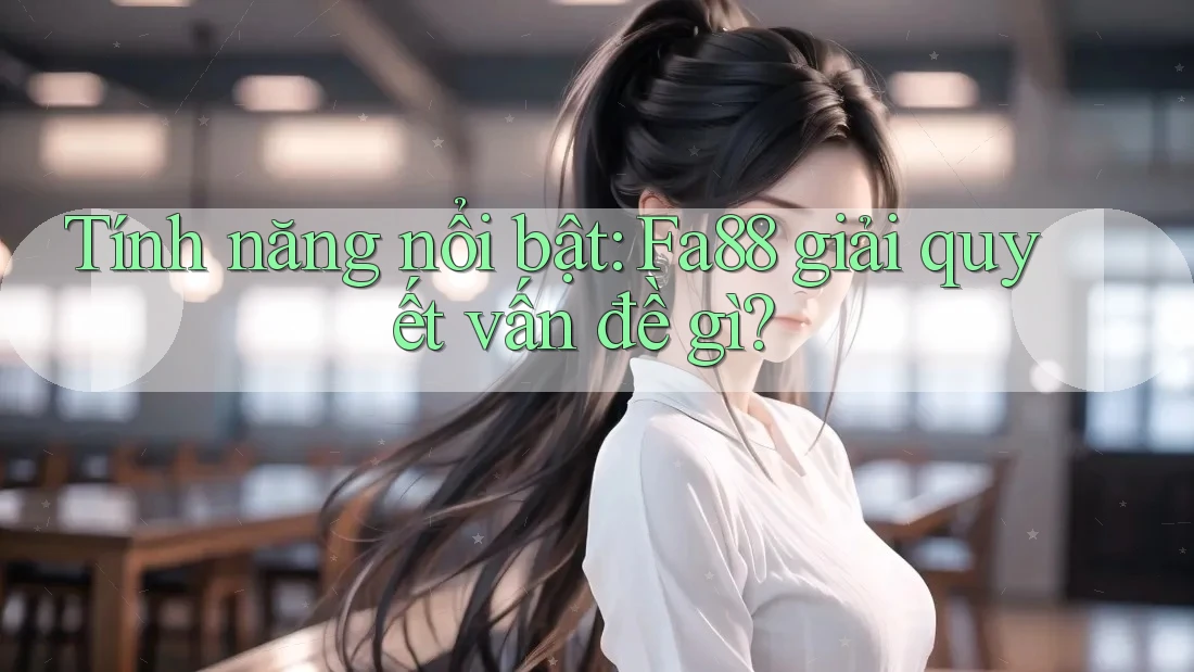 Tính năng nổi bật: Fa88 giải quyết vấn đề gì? Tính năng nổi bật: Fa88 giải quyết vấn đề gì?