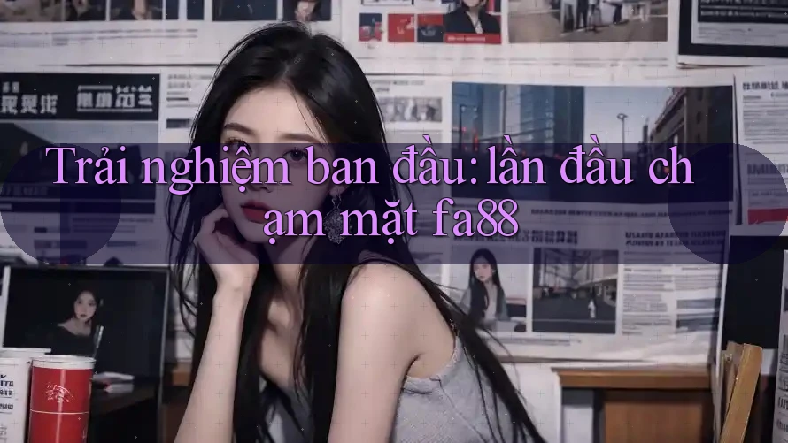 Trải nghiệm ban đầu: lần đầu chạm mặt fa88 Trải nghiệm ban đầu: lần đầu chạm mặt fa88