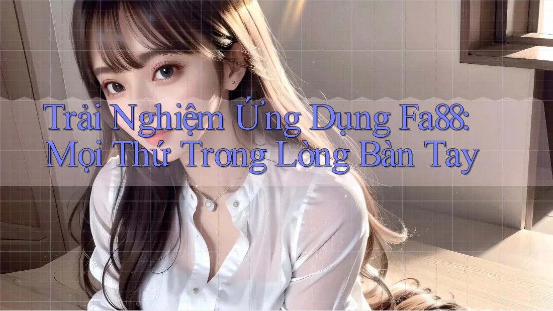 Trải Nghiệm Ứng Dụng Fa88: Mọi Thứ Trong Lòng Bàn Tay